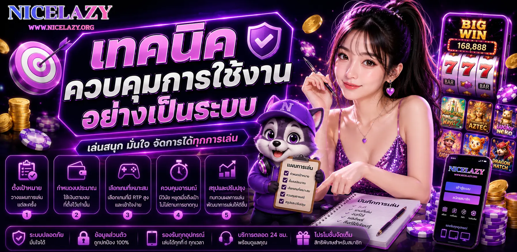 เทคนิคควบคุมการใช้งานอย่างเป็นระบบ